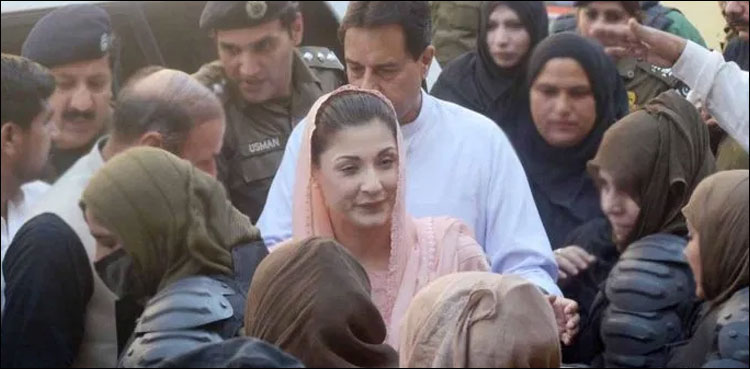 مریم نوازکی پیشی پر ہنگامہ آرائی ، گرفتار58 لیگی کارکنان 14 روزہ جوڈیشل ریمانڈ پرجیل منتقل