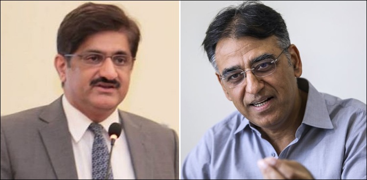 وزیر اعلیٰ سندھ نے وفاقی وزیر اسد عمر کے خط کا جواب دے دیا