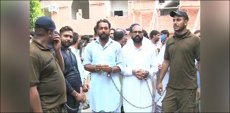 نیب آفس کے باہر پتھراؤ، 5 ن لیگی کارکنان نے ضمانت کروالی