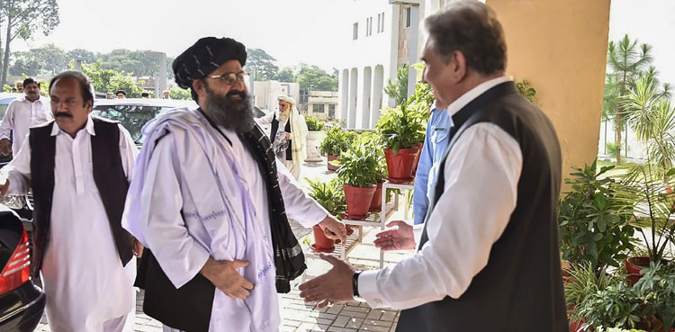 افغان طالبان  کا وفد آج وزیر خارجہ شاہ محمود قریشی سے ملاقات کرے گا