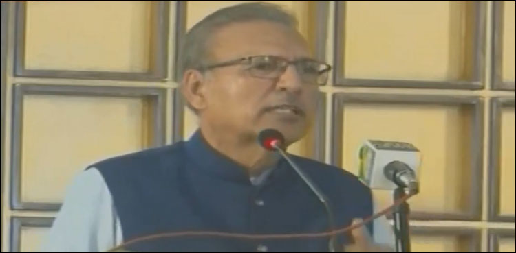 طلبا معاشرے کی مثبت سوچ کو پروان چڑھا سکتے ہیں: صدر مملکت