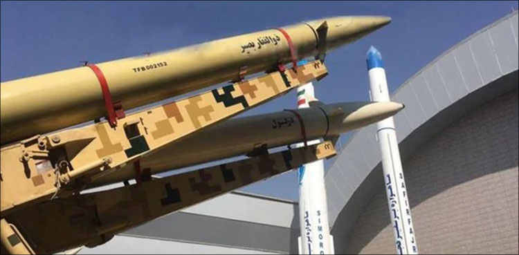 ایران نے جدید ترین بیلسٹک میزائل کی رونمائی کردی