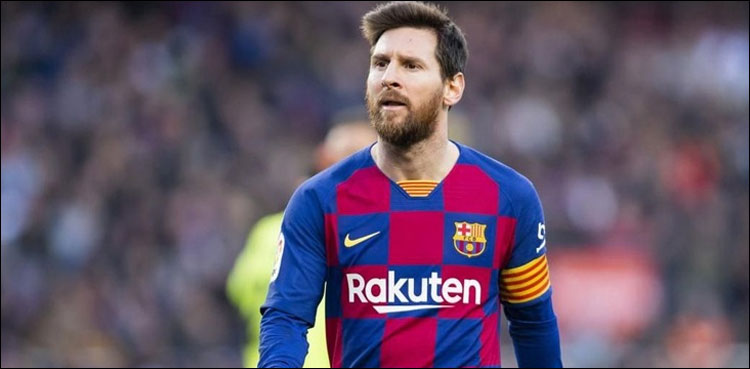 میسی نے بارسلونا چھوڑنے کا فیصلہ واپس لے لیا