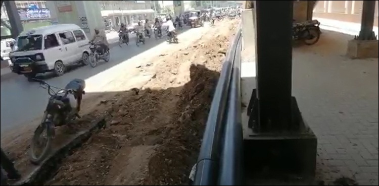 پانی چوری کرنے کے لیے کراچی میں غیر قانونی روڈ کٹنگ کا انکشاف