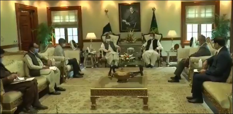 وزیراعلیٰ پنجاب عثمان بزدار سے چیئرمین سی پیک اتھارٹی کی ملاقات