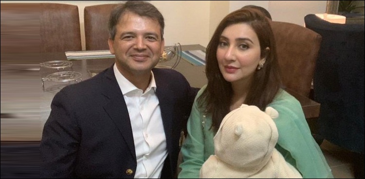 عائشہ خان کے لیے شوہر کا محبت بھرا پیغام