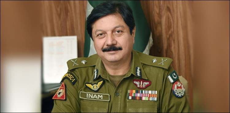 نئے آئی جی پنجاب انعام غنی نے عہدے کا چارج سنبھال لیا