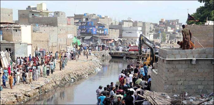 گجرنالے پر تجاوزات کے خلاف فوری آپریشن روکنے کی استدعا مسترد