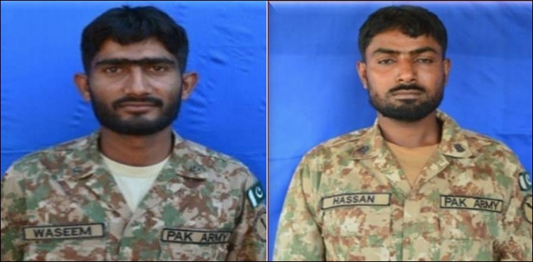 بھارتی فوج کی ایل او سی پر   بلا اشتعال فائرنگ، پاک فوج کے دو جوان شہید