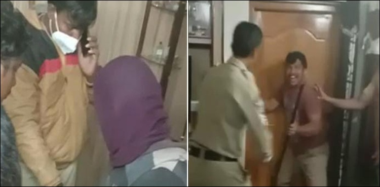 نیند کے آگے بے بس چور کو ڈکیتی کے دوران سونا مہنگا پڑ گیا