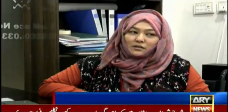 کوئٹہ میں پولیو کی شکار لڑکی کا کارنامہ