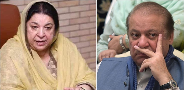 ڈاکٹر یاسمین راشد کا نوازشریف کو پاکستان واپس آنے کا مشورہ