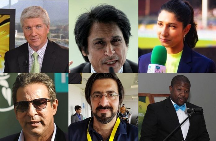 پاک زمبابوے سیریز، کمنٹری پینل کا اعلان