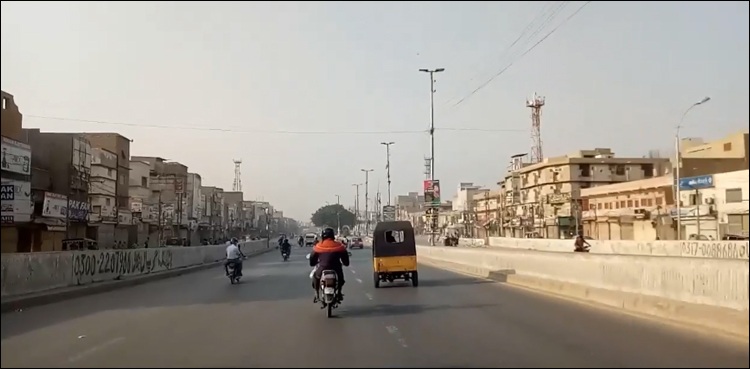 کراچی میں ایک عرصے  بعد ہڑتال کی صورت حال