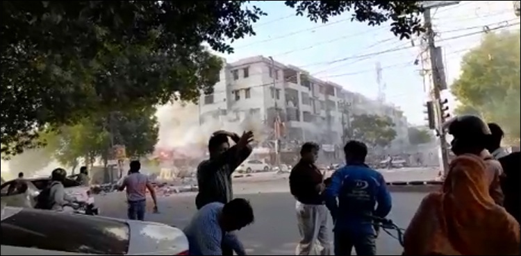 مسکن چورنگی عمارت دھماکے کا ایک اور زخمی دم توڑ گیا، تعداد 7 ہو گئی