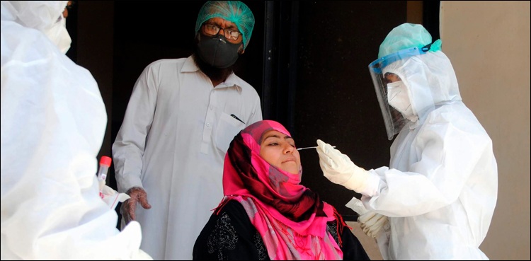 پاکستان میں کورونا کے مزید 63 مریض جاں بحق ،ایک ہزار881 کی حالت  تشویشناک
