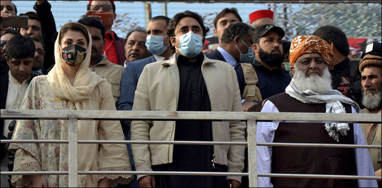 بلاول کا کوویڈ 19 مثبت ٹیسٹ: پی ڈی ایم جلسے کے اسٹیج پر موجود افراد کو بھی ٹیسٹ کروانے کی ہدایت