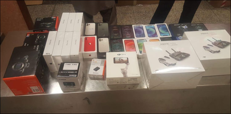 علامہ اقبال انٹرنیشنل ایئرپورٹ پر 34 لاکھ روپے سے زائد مالیت کی اسمگلنگ ناکام