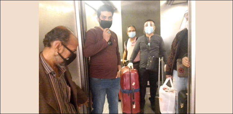 کراچی ایئرپورٹ کی لفٹ میں ناخوش گوار واقعہ