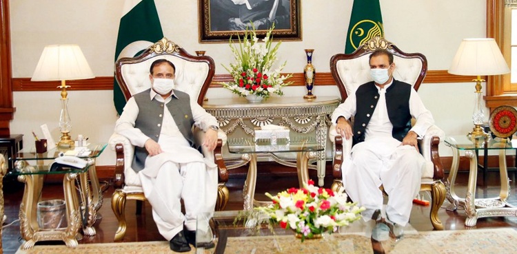 عثمان بزدار کی چیئرمین سی پیک اتھارٹی  سے ملاقات،  چائنا سینٹر سی پیک ٹاور بنانے کی تجویز پر اتفاق