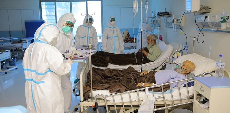 پاکستان میں کورونا کی تشویشناک صورتحال ، ایک دن میں 34 ہلاکتیں ، ایک ہزار808 کیسز رپورٹ