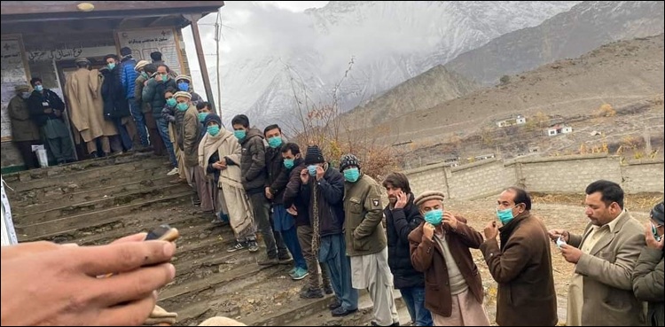 گلگت بلتستان میں عام انتخابات کے لیے پولنگ جاری، عوام میں جوش و خروش