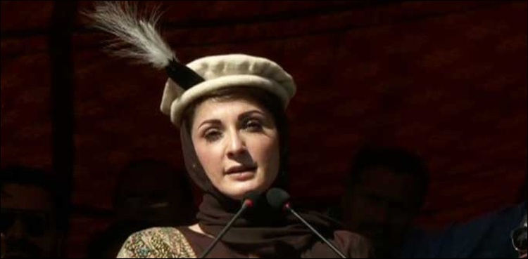 گوپس کو ضلع بنانے کے حق کیلئے شیر پر مہر لگائیں، مریم نواز
