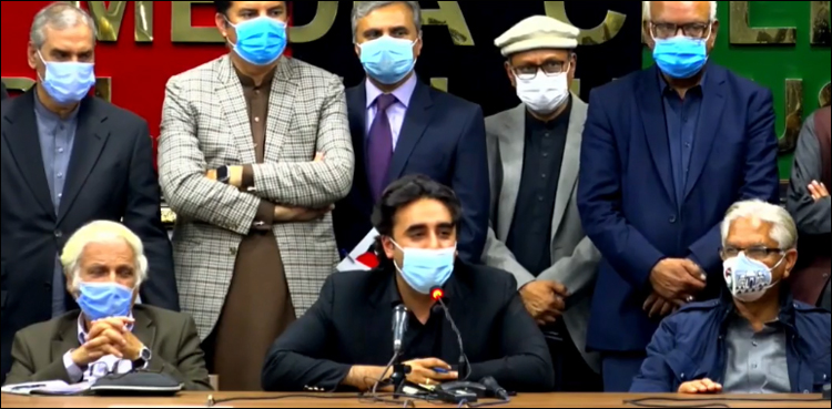 وزیر اعظم کے استعفے تک کوئی بات نہیں ہوگی: بلاول بھٹو کا اعلان