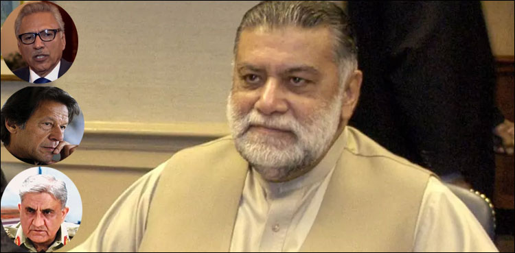 عارف علوی اور وزیراعظم کی ظفراللہ جمالی کے انتقال پر اہلخانہ سے تعزیت