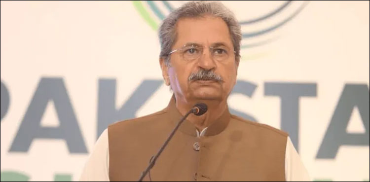 دہشت گردی کے پیچھے ایک بیانیہ ہے جس کا مقابلہ کرنا ہے: شفقت محمود
