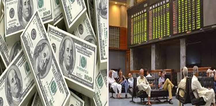 اسٹاک مارکیٹ میں تیزی، ڈالر مزید سستا
