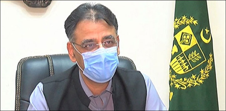 پاکستان میں کورونا کی چوتھی لہر کے ابتدائی آثار نظر آنا شروع، اسد عمر نے وارننگ دے دی