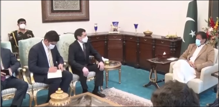 وزیر اعظم سے ازبک وزیر کی ملاقات، دورہ ازبکستان کی دعوت