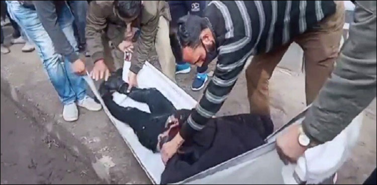 بھارت: موبائل فون پر بات کرتے ہوئے خاتون پل سے نیچے گر گئیں