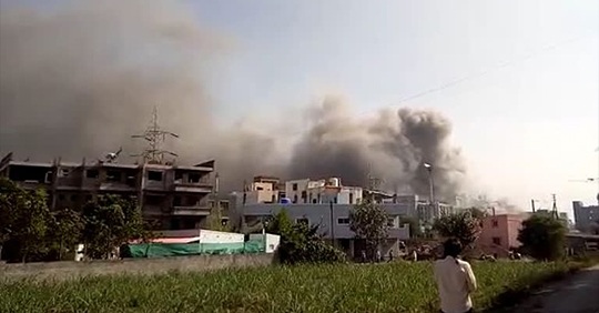 بھارت : کورونا ویکسین بنانے والے ادارے میں خوفناک آتشزدگی