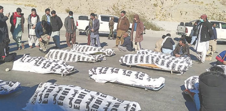 11 کان کنوں کا قتل : سانحہ مچھ کا مقدمہ نامعلوم افراد کے خلاف درج