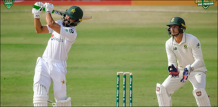 کراچی ٹیسٹ، پاکستان نے 8 وکٹوں کے نقصان پر 308 رنز بنالیے