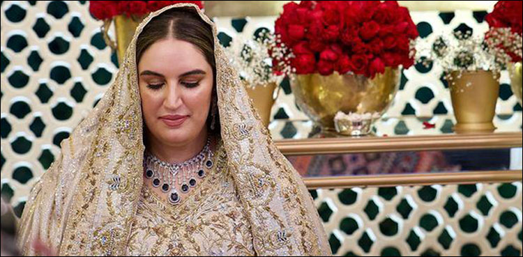بختاور بھٹو کی شادی کا لباس کس طرح تیار کیا گیا؟