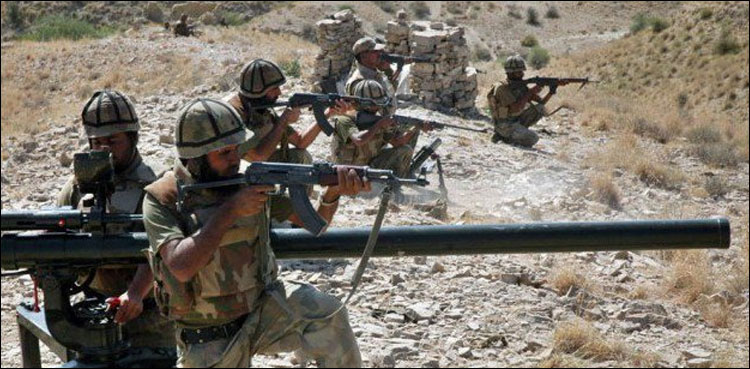 جنوبی وزیرستان میں دہشت گردوں کی فورسز پر فائرنگ، 4 جوان شہید
