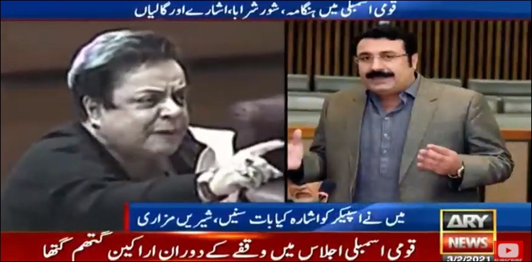 قومی اسمبلی اجلاس، عوامی نمائندے بچوں کی طرح لڑتے رہے