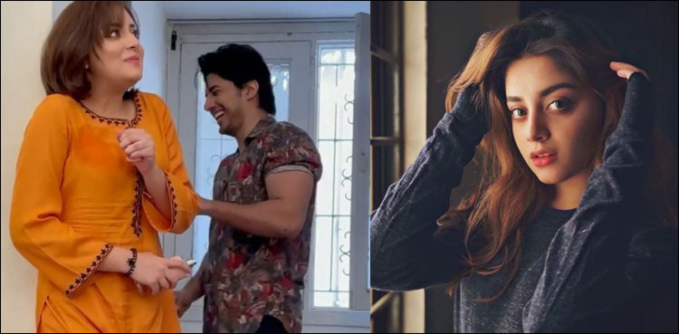 علیزے شاہ کی علی ظفر کے بھائی کے ساتھ دلچسپ ویڈیو وائرل