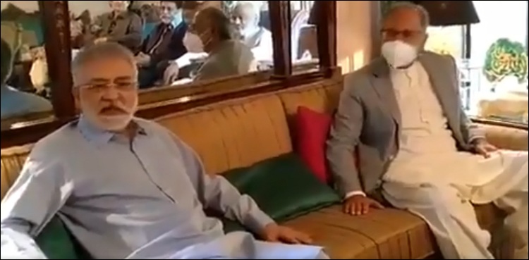 سینیٹ الیکشن: جی ڈی اے کا حفیظ شیخ کی حمایت کا اعلان