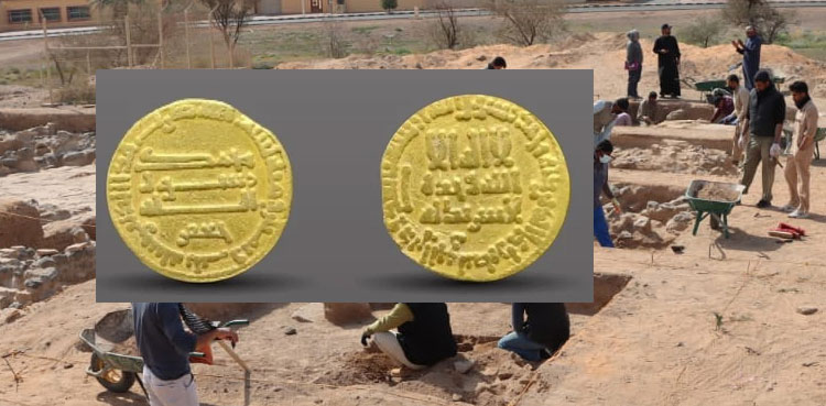 خلیفہ ہارون الّرشید کے عہد کا سکّہ دریافت