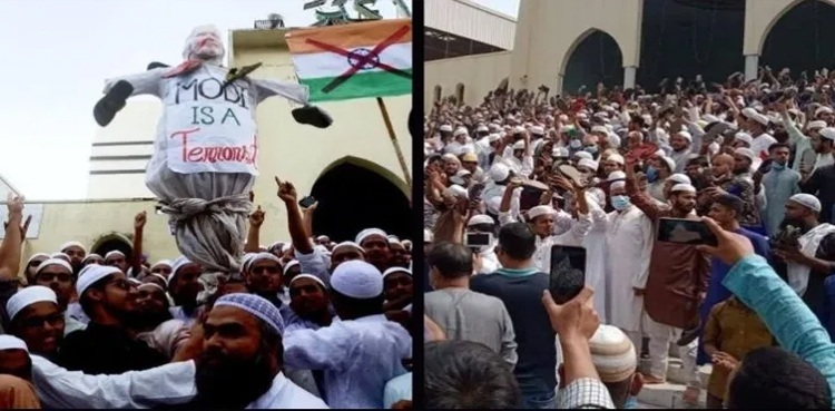 مودی کا دورہ بنگلہ دیش : ہزاروں افراد کا احتجاج، پولیس اور مظاہرین میں جھڑپیں