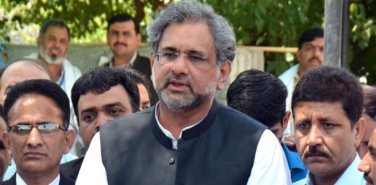 سندھ میں گورنر راج  لگا کردیکھ لیں پورا ملک جام ہوجائے گا، شاہد خاقان عباسی کی دھمکی