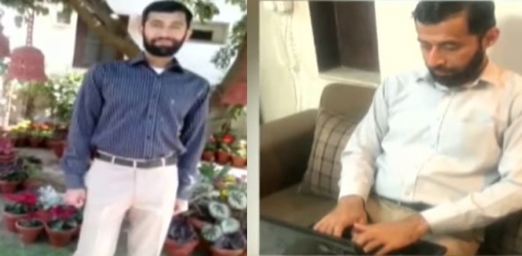 بینائی سے محروم پروفیسرعمار کی عزم و ہمت کی داستان