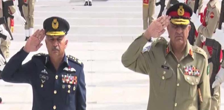 آرمی چیف کی آپریشن سوئفٹ ریٹارٹ میں سربراہ پاک فضائیہ کی صلاحیتوں کی تعریف