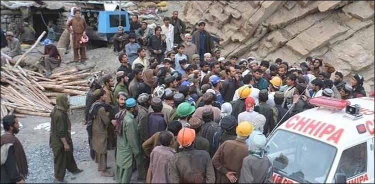 کوئٹہ: کوئلہ کان میں پھنسنے والے 6 کان کن جاں بحق