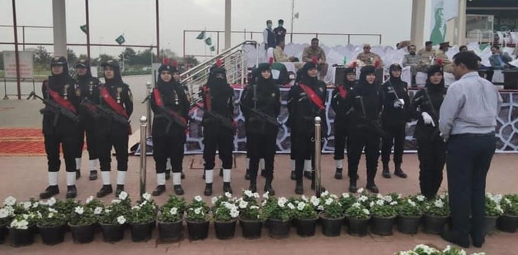 ایس ایس یو خواتین کمانڈوز پہلی بار یومِ پاکستان پریڈ میں شرکت کیلئے  تیار