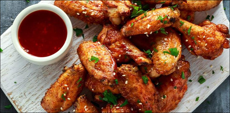 مزیدار چکن ونگز بنانے کی ترکیب